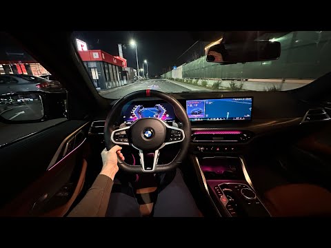 BMW 4 Series M440i Coupe 2025 - Night Test Drive