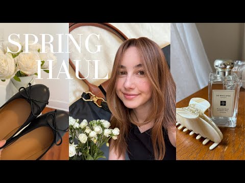Spring try-on haul - Rouje, Everlane, Ralph Lauren, Aerie
