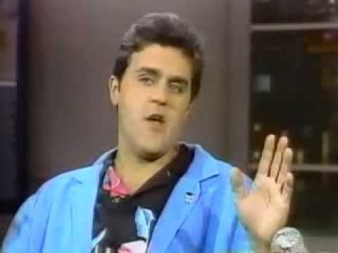 Jay Leno @ David Letterman, 21 August 1985