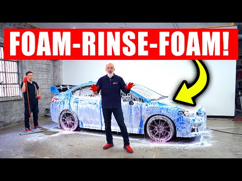 The FOAM-RINSE-FOAM Car Wash Method: how to *properly* wash & decontaminate your paint!