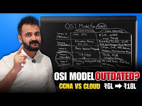 Why CCNA Engineers Earn ₹6 LPA While Cloud Engineers Get ₹18 LPA?  The OSI Reality On Cloud!