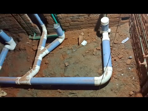 How to Lay a Sewer Pipeline in a Bathroom