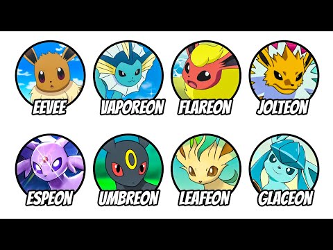 Every Eeveelution Explained in 16 Minutes