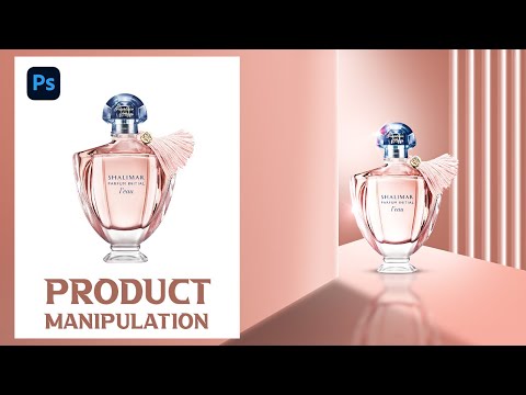 Product Manipulation in Photoshop | Perfume Advertising | Poster Design Tutorial
