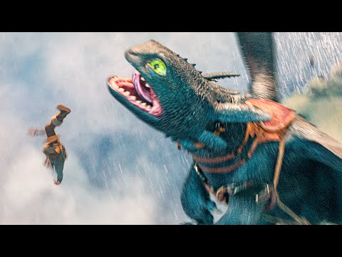 Toothless and Hiccup's First Flight - HOW TO TRAIN YOUR DRAGON Movie Clip (2025)