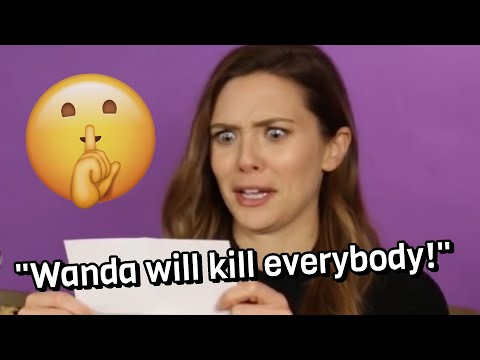 Elizabeth Olsen being the funniest woman alive for 16.5 minutes straight