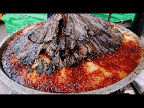 The 100-year-old rice cake making process is not easy!