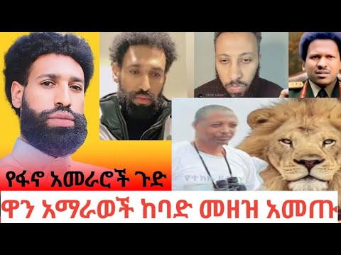 ዋን አማራወች በፋኖ አመራሮች ላይ ከባባድ መዘዝ አመጡ #rthiopia