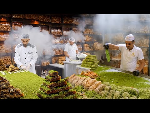 Amazing Turkish Cuisine Compilation: Baklava, Turkish Delight & More