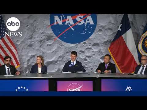 NASA officials hold news conference after successful Artemis II splashdown