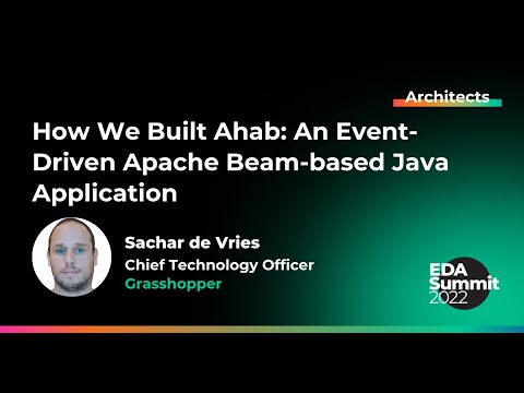 How We Built Ahab: An Event-Driven Apache Beam-based Java Application