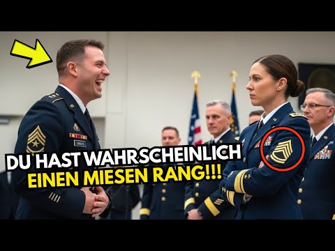 A sergeant asked her about her rank – until he froze when she said "four-star general".