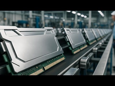 Inside a High-Tech RAM Factory: Making DDR5 Memory ⚡