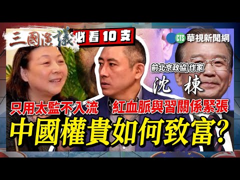 中國權貴如何致富？｜#沈棟 #矢板明夫 #汪浩｜@華視三國演議｜三國必看精華