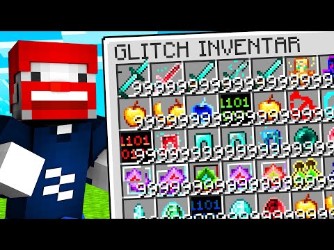 MINECRAFT mit GLITCH ITEMS (Verboten)