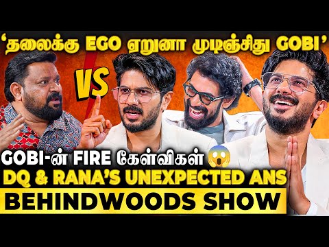 Dulquer-ஐ Troll பண்ணிடுவாங்க-னு பயமா? Gobi Hits Back with Bold Questions🔥DQ & Rana-வின் Honest Reply