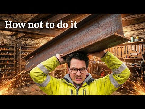 It's Literally a Balancing Act Finishing This DIY Structural Project!