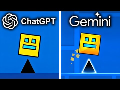 ChatGPT vs Gemini Make Geometry Dash From Scratch