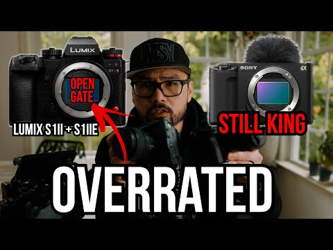 Sony ZV-E1 vs LUMIX s1II S1IIe for Content Creation - Open Gate is Overrated