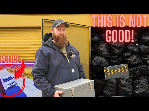 Cops show up to my front door after going through this abandoned storage unit...