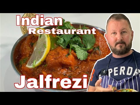 INDIAN RESTAURANT CHICKEN JALFREZI & Secret Masala Paste Recipe.