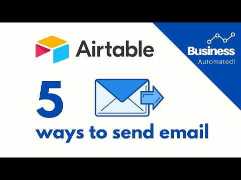 5 Ways to Send Automated Emails from Airtable (Step-by-Step Guide)