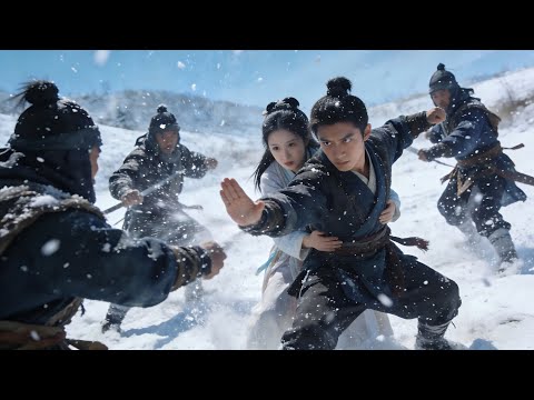 惡賊截殺妹妹，關鍵時刻功夫小子霸氣出招，瞬間血洗全場惡賊！