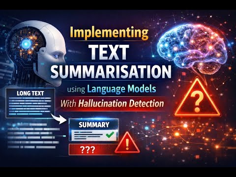 Implementing Text Summarisation using Language Models With Hallucination Detection !