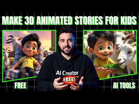 HOW TO CREATE 3D ANIMATED STORIES USING FREE AI VIDEO GENERATOR