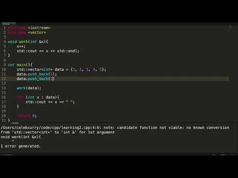 C++ Examples - Pass by Value vs Reference vs Pointer