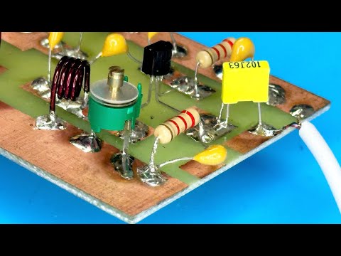 Build a HOMEMADE RADIO That Actually Works! fm radio receiver