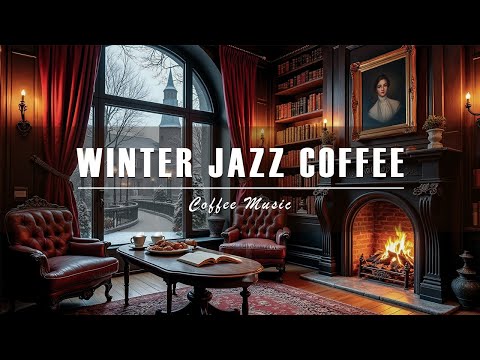☕ Cozy Winter Afternoon Jazz | Smooth Café Music for Relaxing & Focus