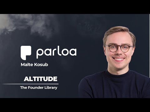 Parloa Founder Spotlight | Malte Kosub (2024)