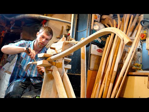 How to Make a Wooden Bow from Rattan – Ultra Light, Strong, and Super Accurate!