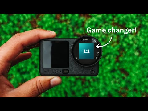 The DJI Action 6's best feature | 1:1 OPEN GATE