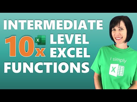 Top 10 Most Important Intermediate Excel Functions