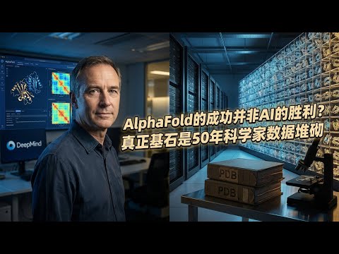 AlphaFold的成功并非AI的胜利?它真正的基石,是科学家耗时50年、花费数十亿美元建立的数据库