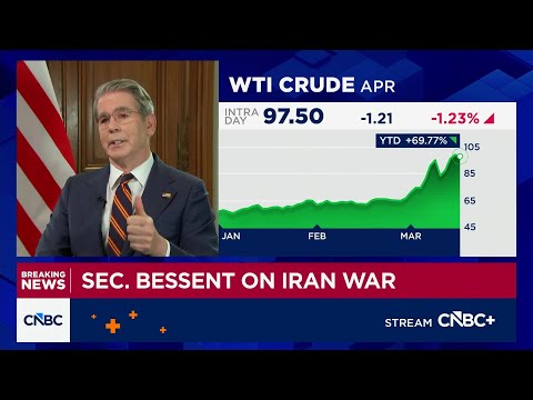 Treasury Secretary Bessent: U.S. is allowing Iranian tankers through Strait of Hormuz