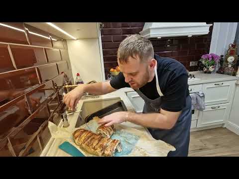 Мясной РУЛЕТ С ГРИБАМИ все будут в восторге