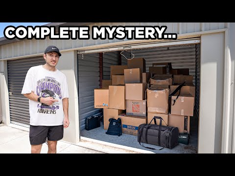 I Bought a Blind Abandoned Storage Unit for $430…