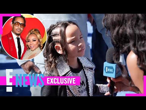 T.I. & Tiny’s Daughter Heiress ADORABLY Steals the Show During Interview | BET Awards 2024 | E! News