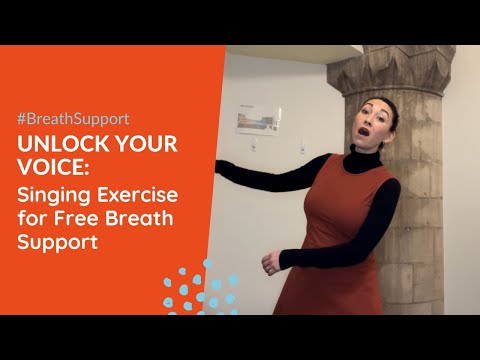 Unlock Your Voice! Singing exercise for free breath support