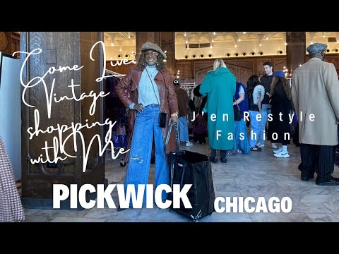 LIVE at Pickwick Vintage! Thrifting Designer, Vintage & One-of-a-Kind Pieces 👗