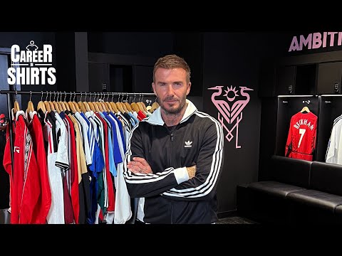 Career in Shirts with David Beckham | Classic Football Shirts