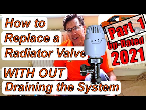Replace a Leaking Radiator Valve with Out Draining the System. Professional Step by Step Guide