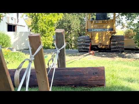 How to Pull a Bulldozer by Hand