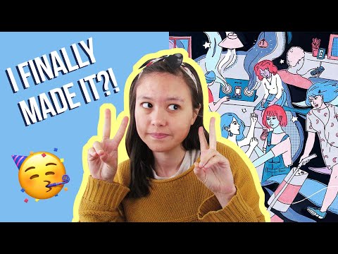 How I got into an Illustration Agency (with accepted portfolio) [CC]