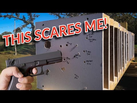 How Many Sheet Rock Walls Will a Bullet Go Through? (Real Test)