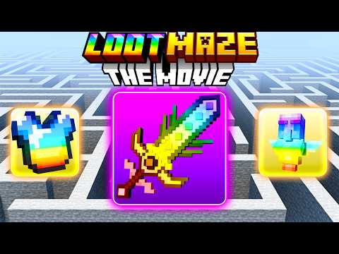 Minecraft LOOT MAZE: The Movie