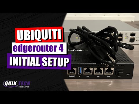 Edgerouter 4 Basic Client Setup